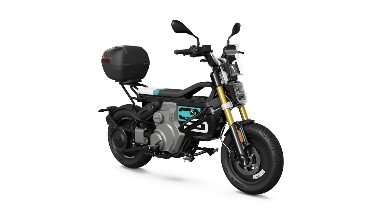 BMW CE 02 moto elétrica urbana premium com design moderno e tecnologia avançada uma das melhores motos elétricas 2026