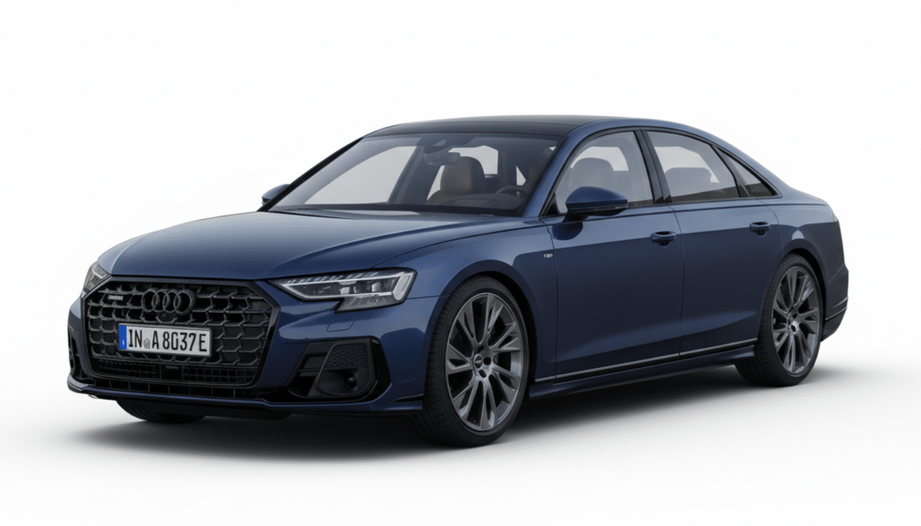 Ponto de carregamento Audi A8 TFSI e