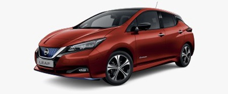 Nissan leaf 2020 vermelho