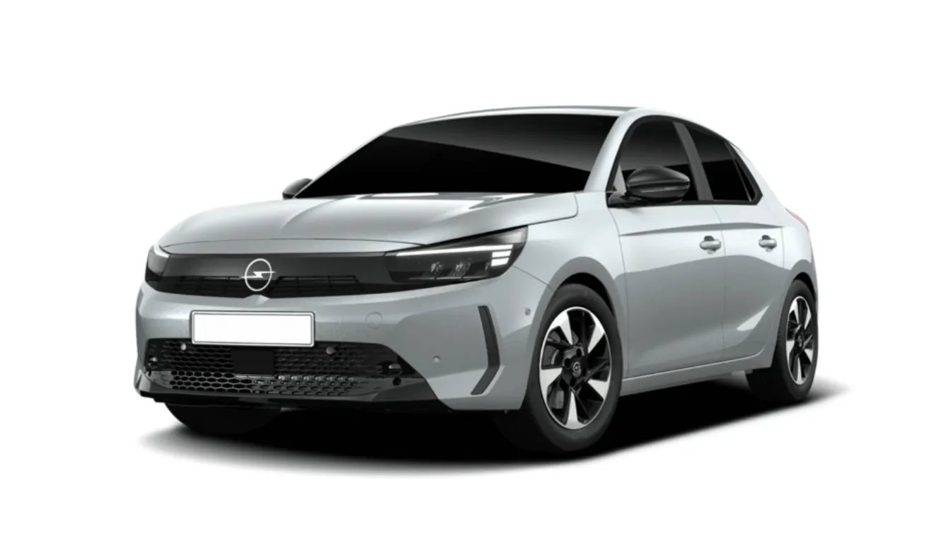 Opel Corsa Electric cinzento 2026, carro elétrico compacto com design moderno e autonomia eficiente para uso diário