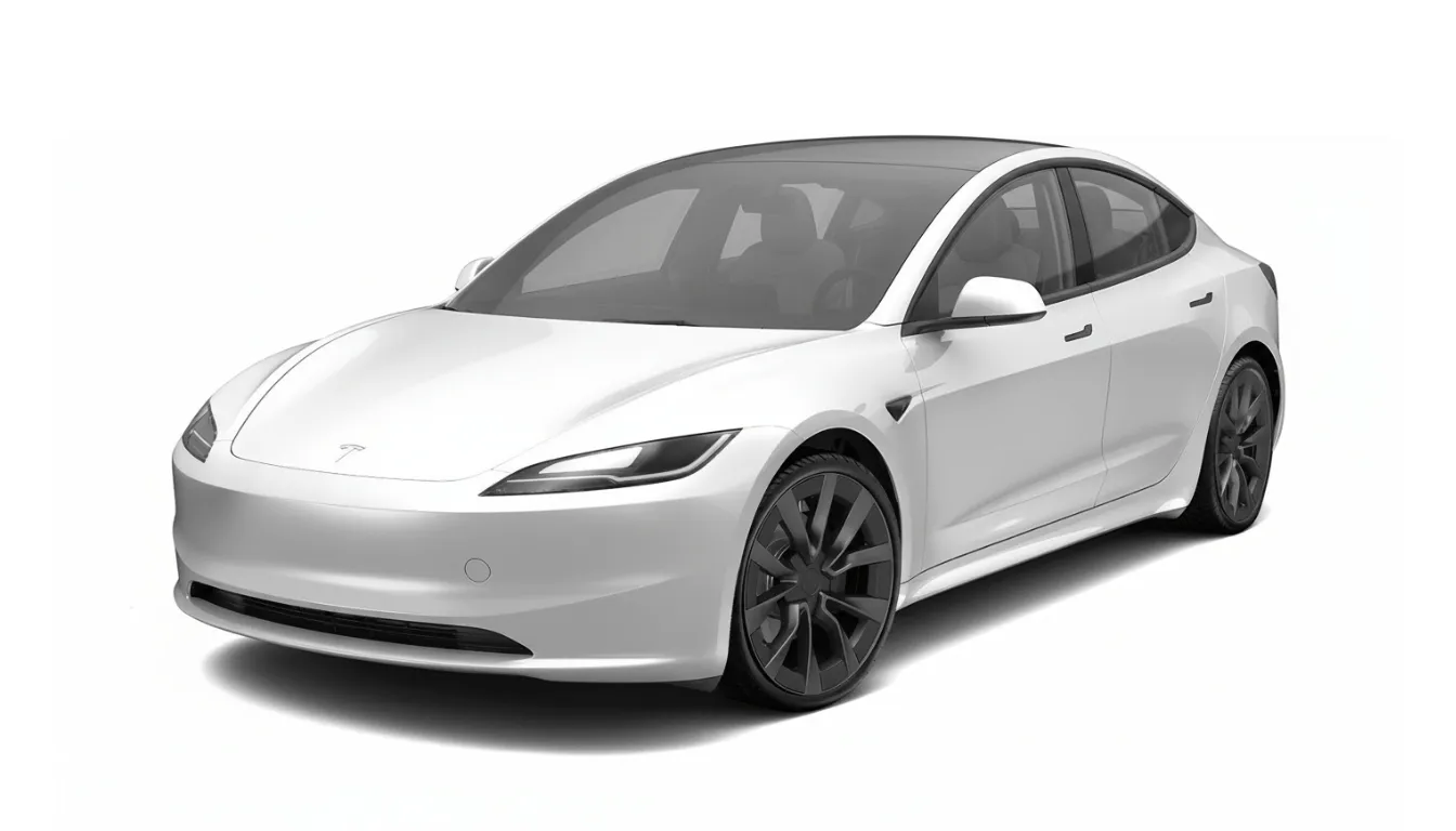 Ponto de carregamento Tesla Model 3