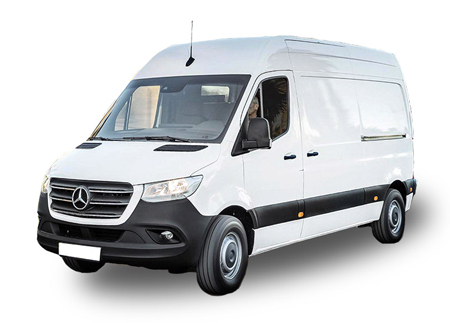 Carrinha elétrica Mercedes eSprinter