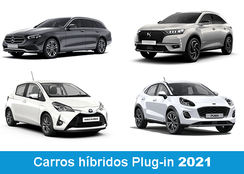 Carros híbrdos plug-in 2021