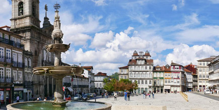 Guimaraes, cidade para instalar um posto de carregamento