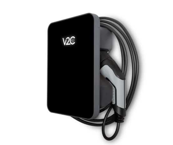 Wallbox V2C Trydan para carro elétrico com cabo integrado — carregador inteligente de parede para instalação doméstica e empresarial em Portugal.