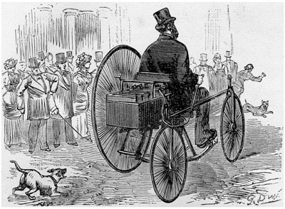 Triciclo elétrico, primeiro carro elétrico da história